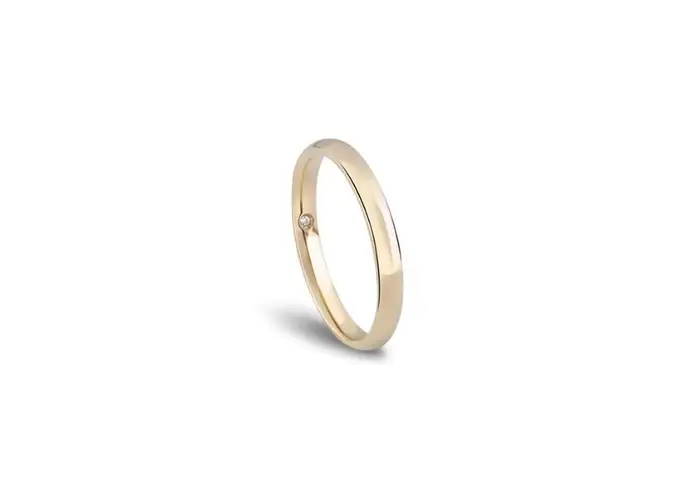 DAMIANI Anello In Oro Giallo Con Diamante - Veramore