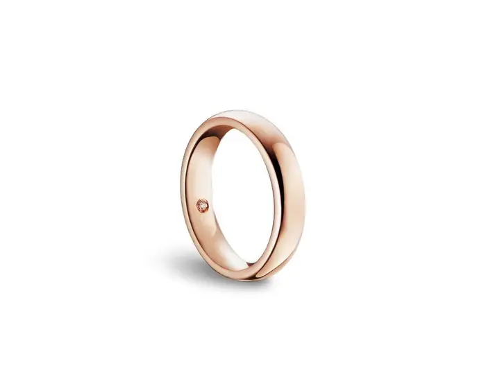 DAMIANI Anello In Oro Rosa Con Diamante - Veramore