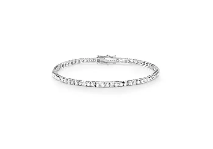DAMIANI Bracciale Tennis In Oro Bianco Con Diamante