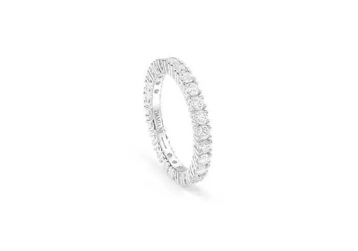 DAMIANI Veretta In Oro Bianco Con Diamante