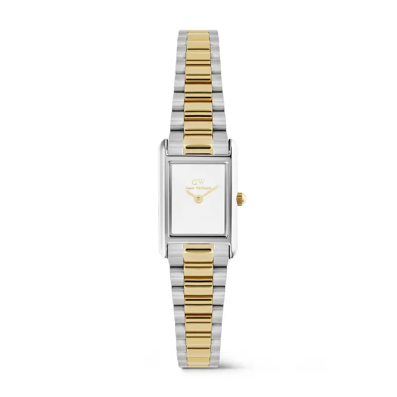Daniel Wellington DW Orologio Bound Mini 3-Link Two Tone Gold
