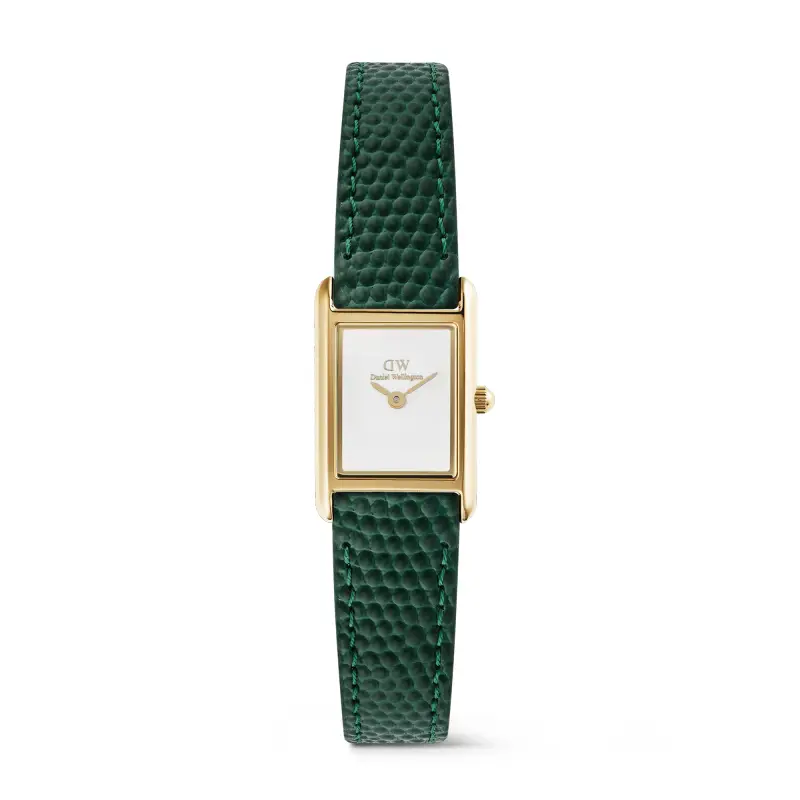 Daniel Wellington DW Orologio Bound Mini Green Lizard Gold
