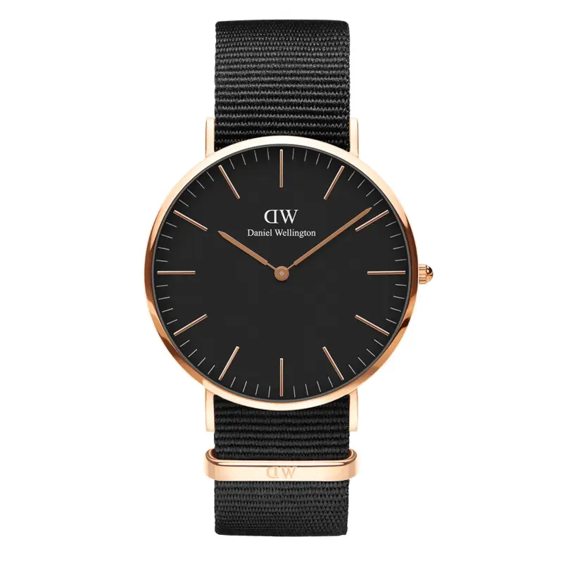 Daniel Wellington DW Orologio Classic Cornwall Black Rose Gold