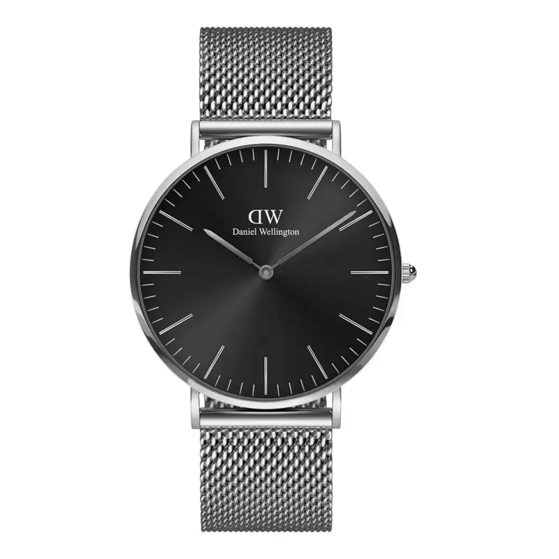 Daniel Wellington DW Orologio Classic Mesh Onyx Silver