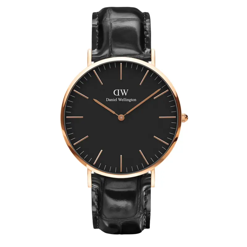 Daniel Wellington DW Orologio Classic Reading Black Rose Gold