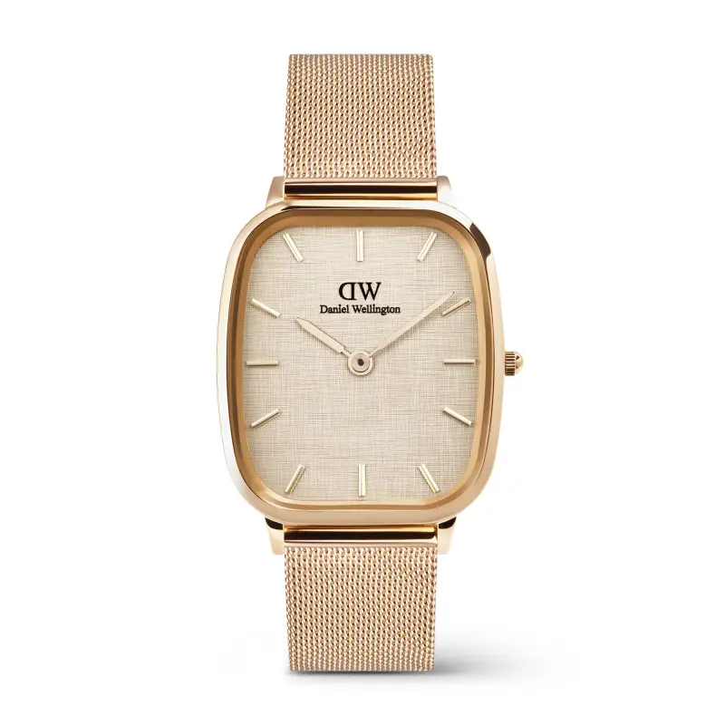 Daniel Wellington DW Orologio Marlon Melrose Linen Rose Gold