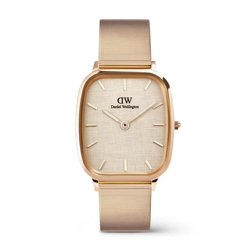 Daniel Wellington DW Orologio Marlon Wire Linen Rose Gold