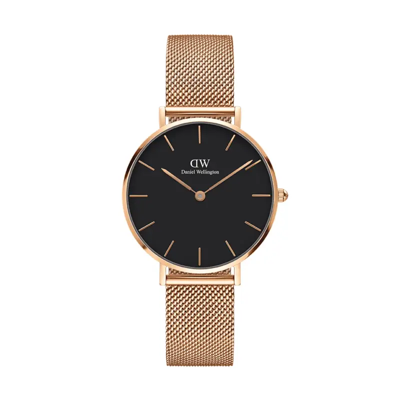 Daniel Wellington DW Orologio Petite Melrose Black Rose Gold