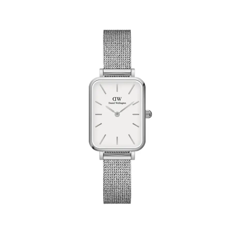 Daniel Wellington DW Orologio Quadro Pressed Sterling Silver