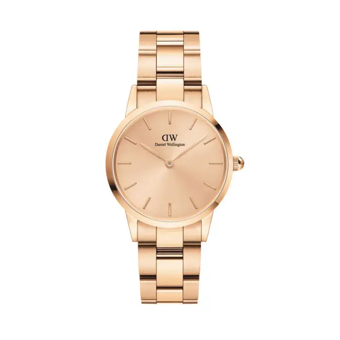 Daniel Wellington Orologio da donna Iconic Link Unitone Rose