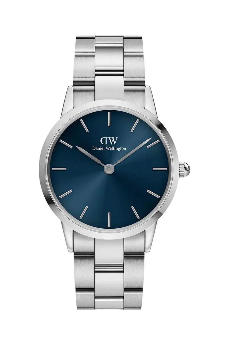 Daniel Wellington orologio Iconic Link Arctic 36 colore argento