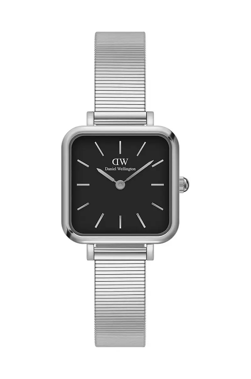 Daniel Wellington orologio Quadro Studio donna Argento