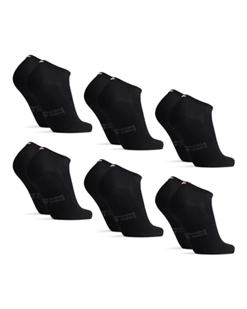 DANISH ENDURANCE Calzini Corti Uomo in Fibra di Bambù, Fantasmini Uomo Estivi, Morbidi e Traspiranti, Calzini Leggeri alla Caviglia, 6 Paia