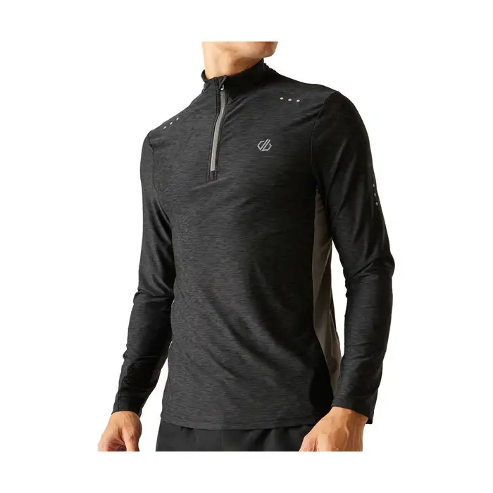 Dare 2b T-shirts a maniche lunghe PowerUpIIIJrsy Nero