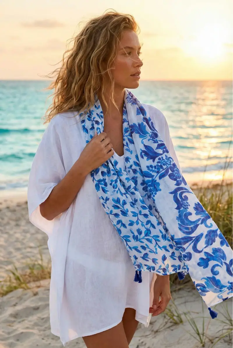 David Beachwear FOULARD FLOREALE | Colore Multi