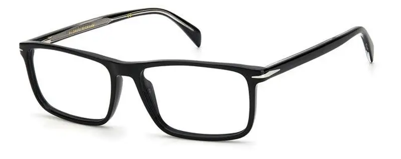 DAVID BECKHAM Uomo DB 1019 807 Montature da vista Acetato Nero Squadrata