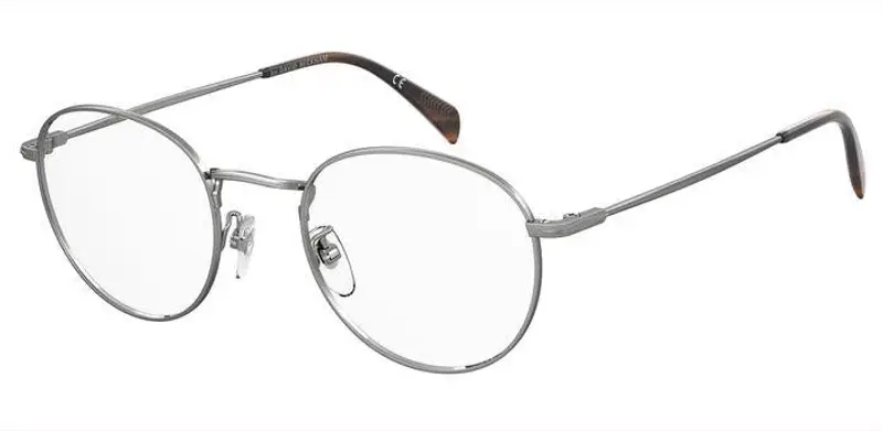 DAVID BECKHAM Uomo DB 1152 6LB Montature da vista Metallo Rutenio Rotonda