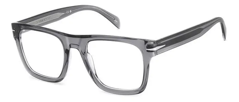 DAVID BECKHAM Uomo DB 7020/FLAT TX7 Montature da vista Acetato Grigio Squadrata