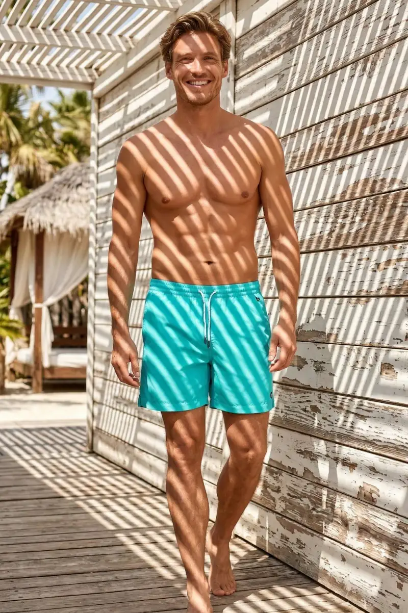 David Man COSTUME BOXER MARE MORGAN | Colore Turchese