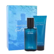 Davidoff Cofanetto regalo Cool Water Man eau de toilette 40 ml e gel doccia Cool Water da uomo 75 ml