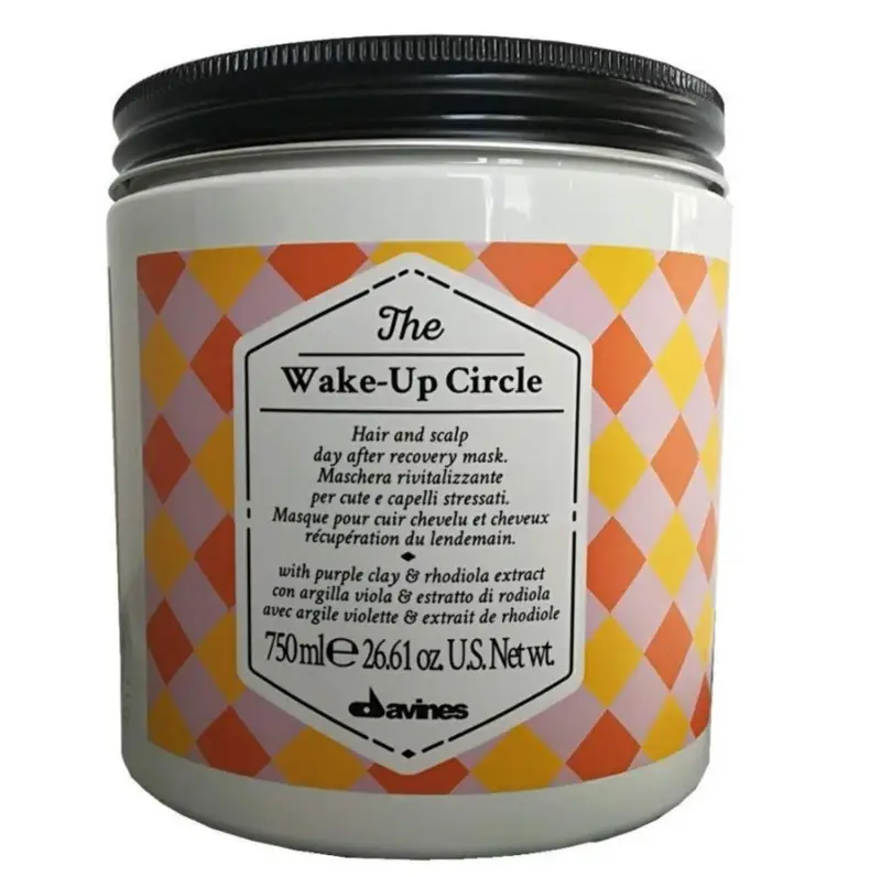 Davines Maschera all argilla per capelli The Wake-Up Circle Restoring 750 ml