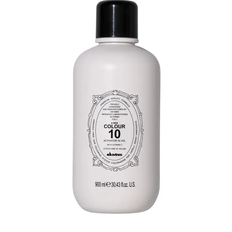 Davines un nuovo colore, perossido di idrogeno, lozione attivatrice del colore dei capelli, idratante e protettiva del colore, 10 vol, 900
