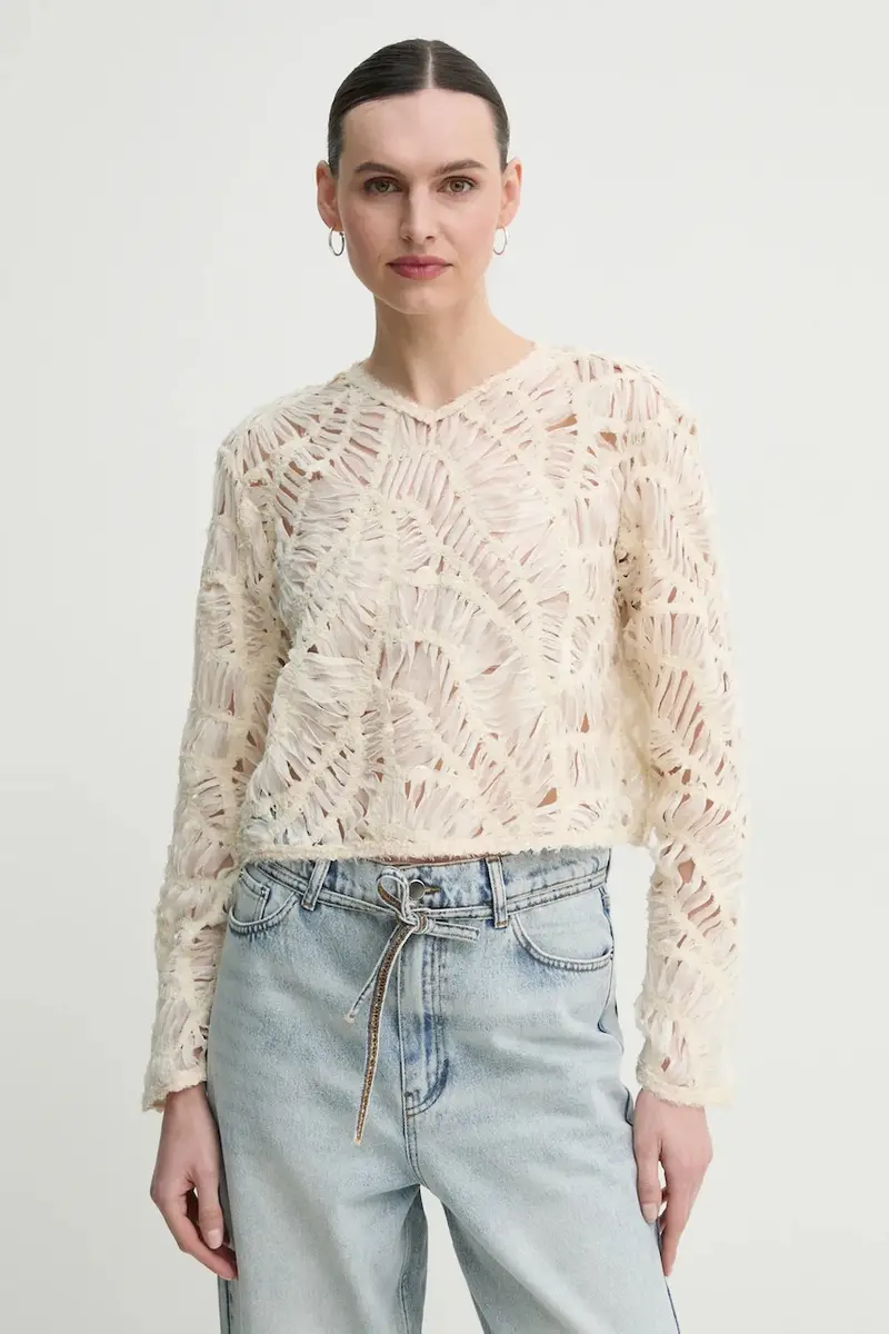 Day Birger et Mikkelsen camicetta Reyne donna colore beige DAY65243746