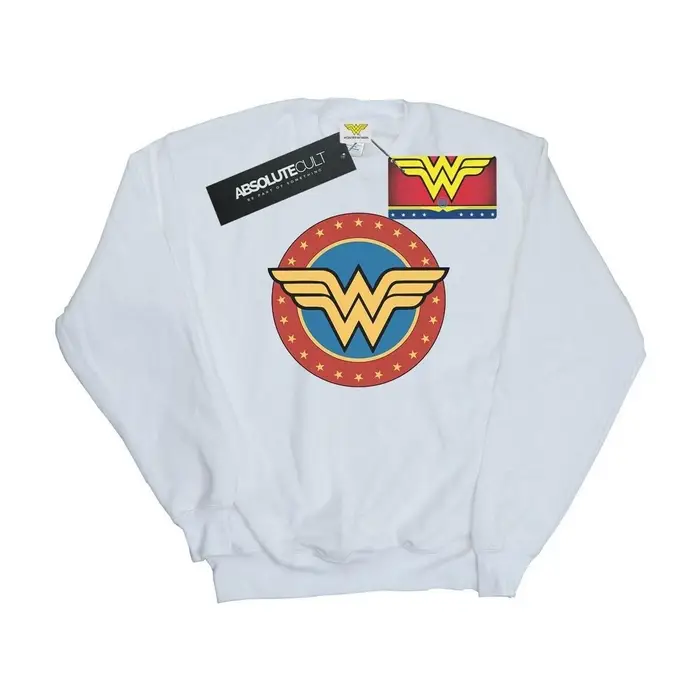 Felpe Dc Comics BI50966 Bianco