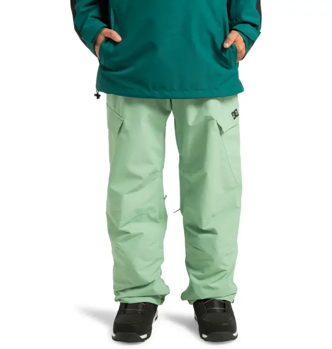 DC Shoes Banshee 10K - Pantaloni tecnici da snowboard Verde Uomo