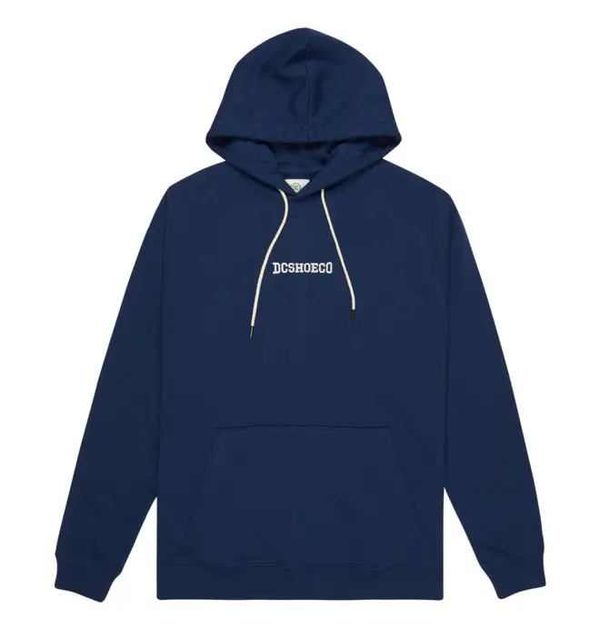 DC Shoes Baseline - Felpa con cappuccio Blu Uomo