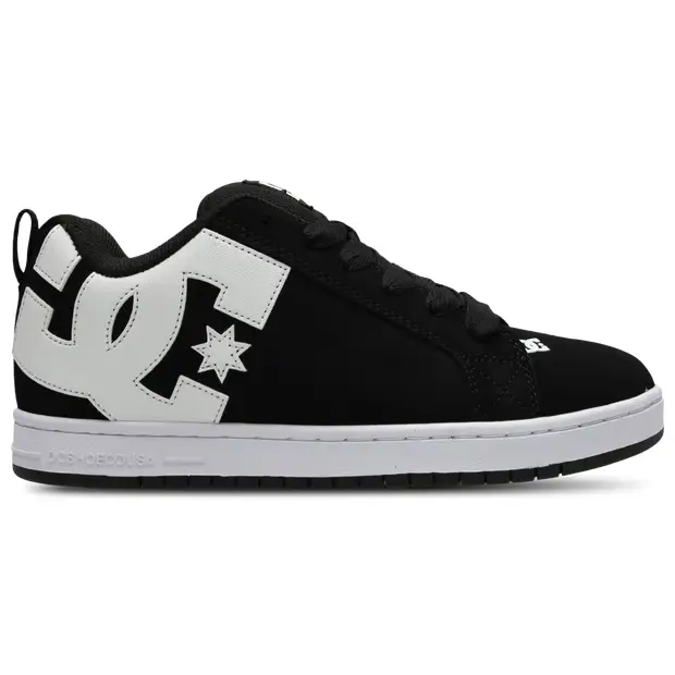 DC Shoes Court Graffik male Scarpe - Nero - Scamosciato - Foot Locker Black