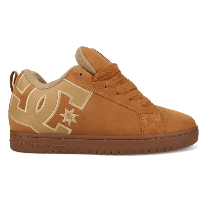 Court Graffik - Scarpe di pelle Arancione Uomo