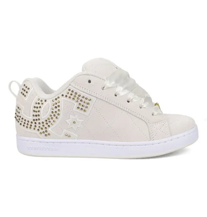 Court Graffik Se - Scarpe di pelle Bianco Donna