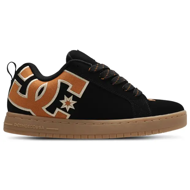 DC Shoes Court Graffik Uomo - Sneakers Nero - .5 - Scamosciato Black