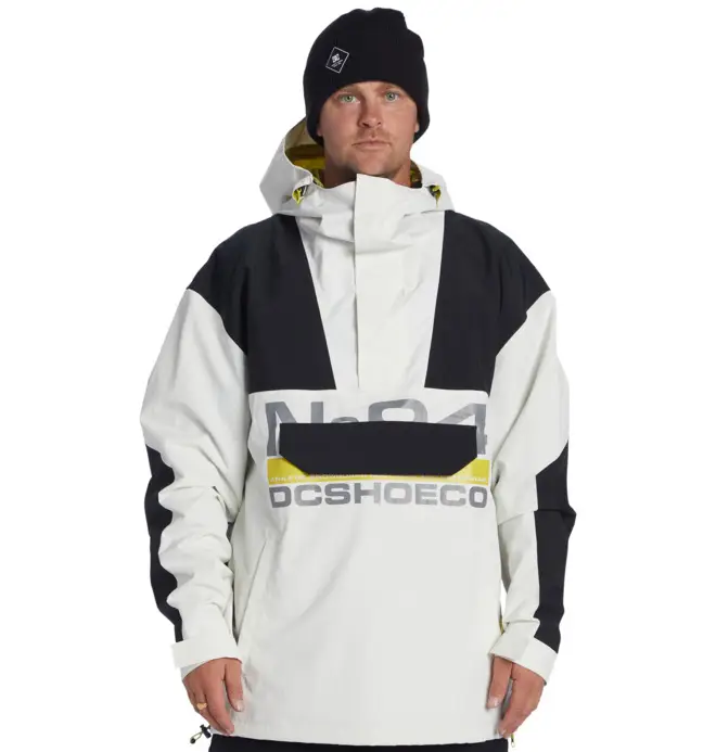 DC Shoes DC 4/3mm Anorak - Giacca da Snowboard White Uomo