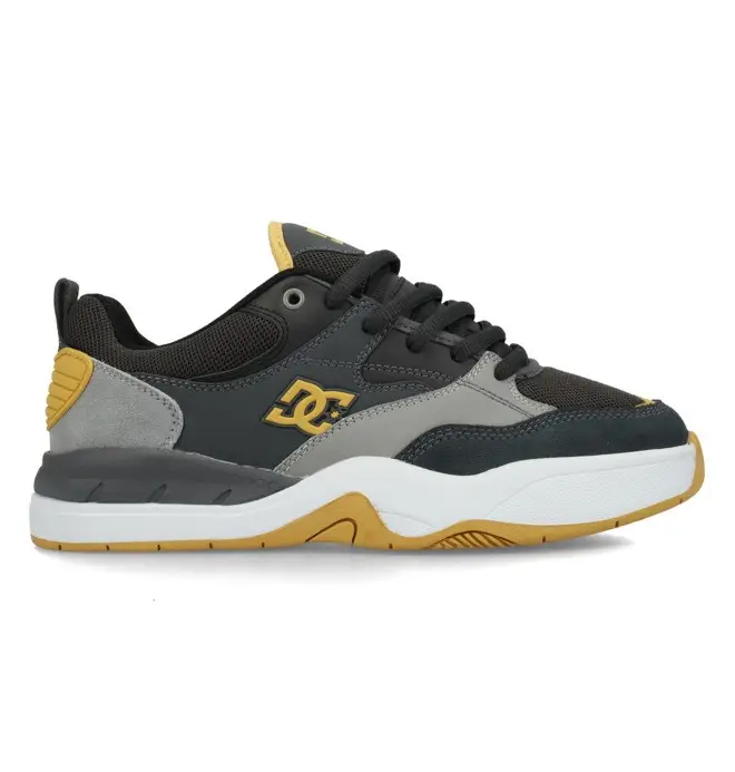 DC Shoes DC Ascend S - Scarpe da skate in pelle Rosso Uomo