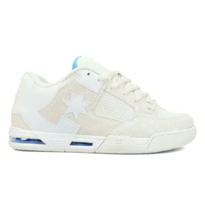 DC Command - Scarpe di pelle Bianco Uomo