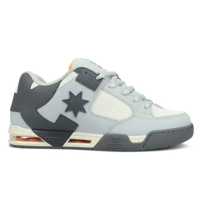 DC Shoes DC Command - Scarpe di pelle Grigio Uomo