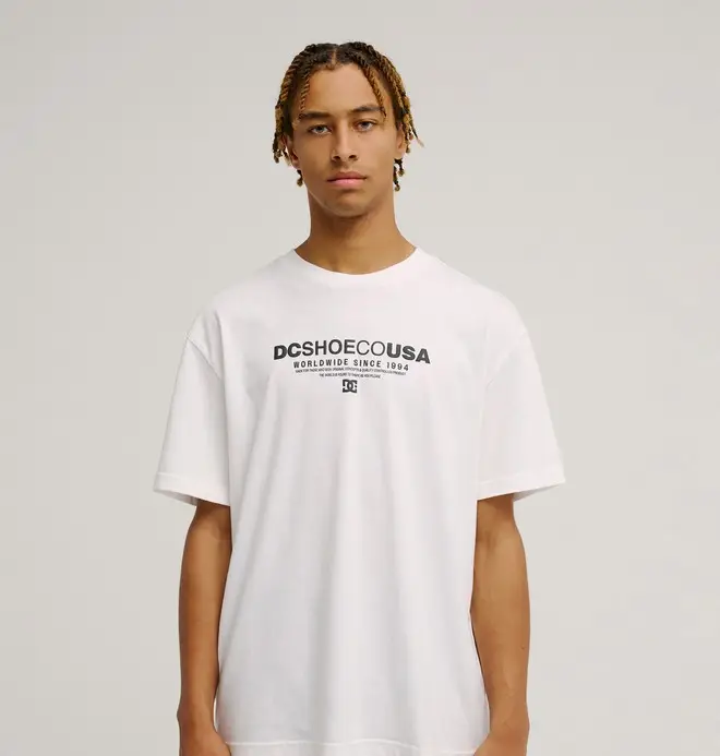 DC Heritage Font - Maglietta a maniche corte Bianco Uomo