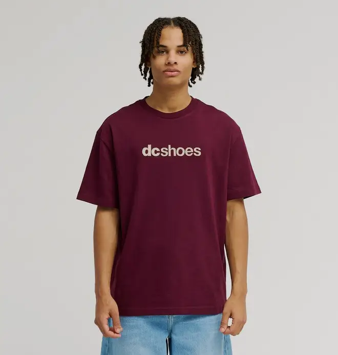 DC Lower Case - Maglietta a maniche corte Rosso Uomo