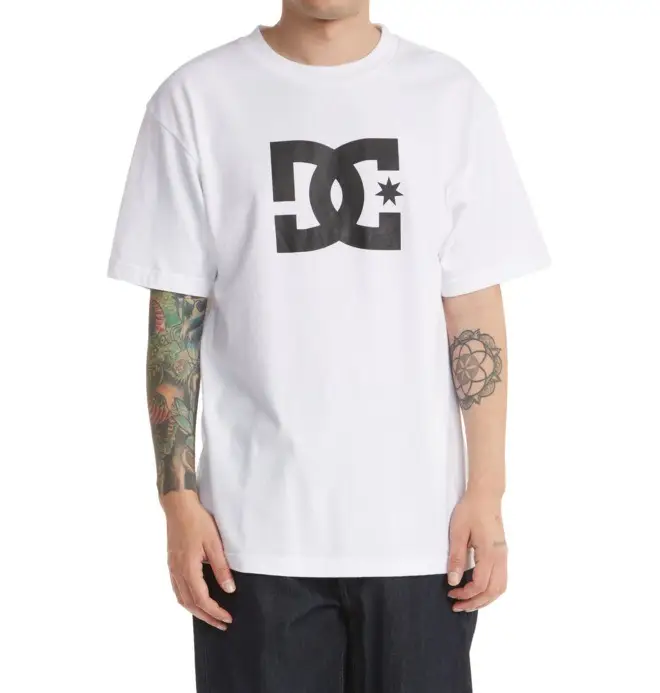 DC Shoes DC Star - Maglietta a maniche corte Bianco Uomo