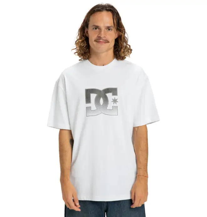 DC Star Reflective - Maglietta a maniche corte Bianco Uomo