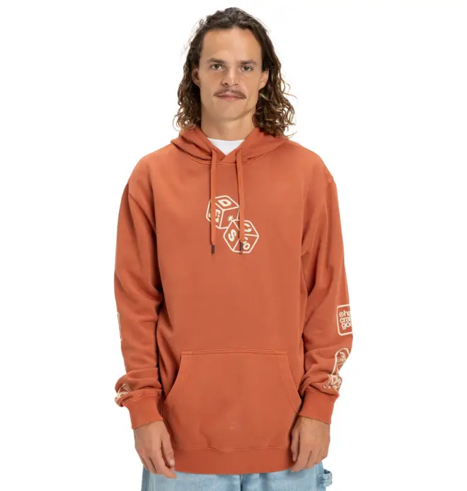 Hi Rolling - Felpa con cappuccio Arancione Uomo