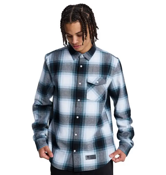 DC Shoes Marshal - Camicia in flanella Blu Uomo