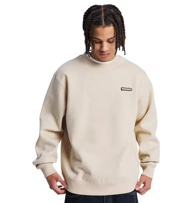 Patch It - Felpa Beige Uomo