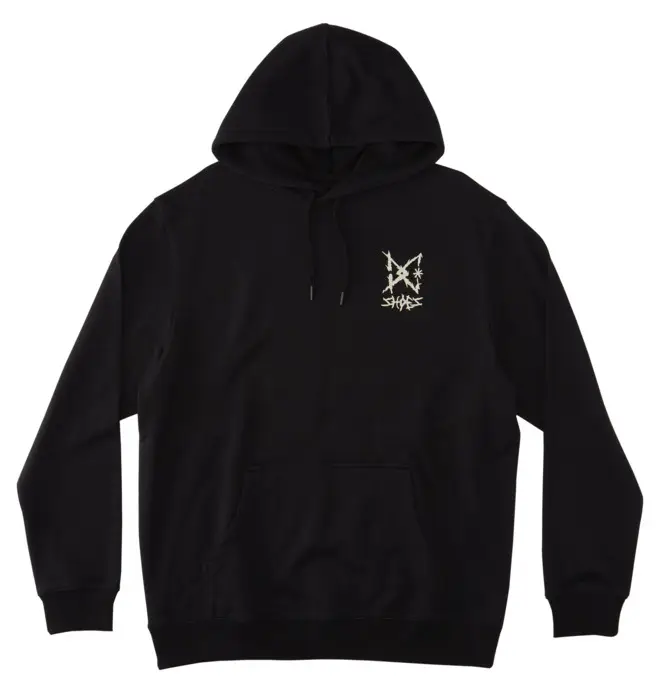 DC Shoes Rocker - Pullover con cappuccio Black Uomo