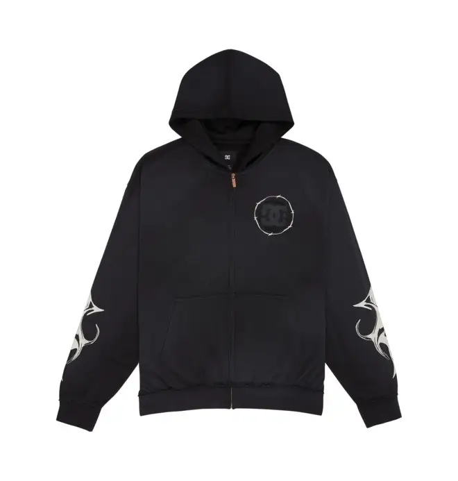 DC Shoes Sharp Point - Felpa con cappuccio e zip da Uomo