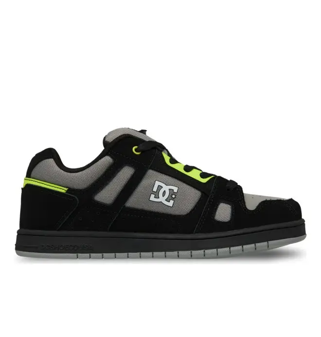 DC Shoes Stag - Scarpe di pelle Nero Bambini