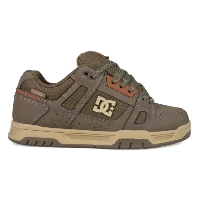 DC Shoes Stag Wnt - Scarpe invernali in pelle Verde Uomo