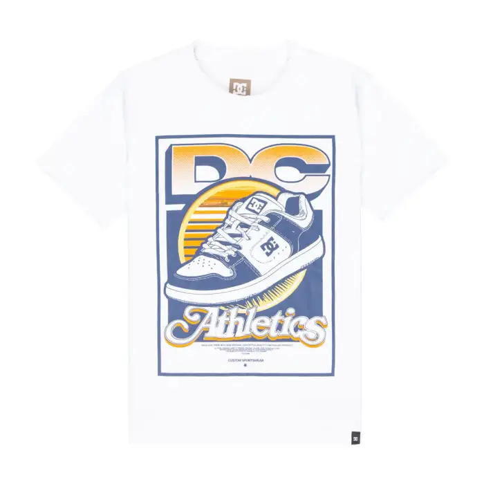 T-shirt per bambini DC Shoes Manteca Tribute Blanc